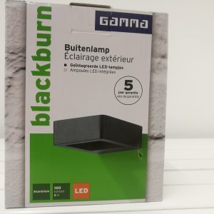 Kinkiet GAMMA Blackburn ze zintegrowaną diodą LED 5W 160 lumenów